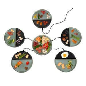 Chef’s Dinner Party – Gourmetstel – Glazed Grey – 5 personen – PFAS-vrij