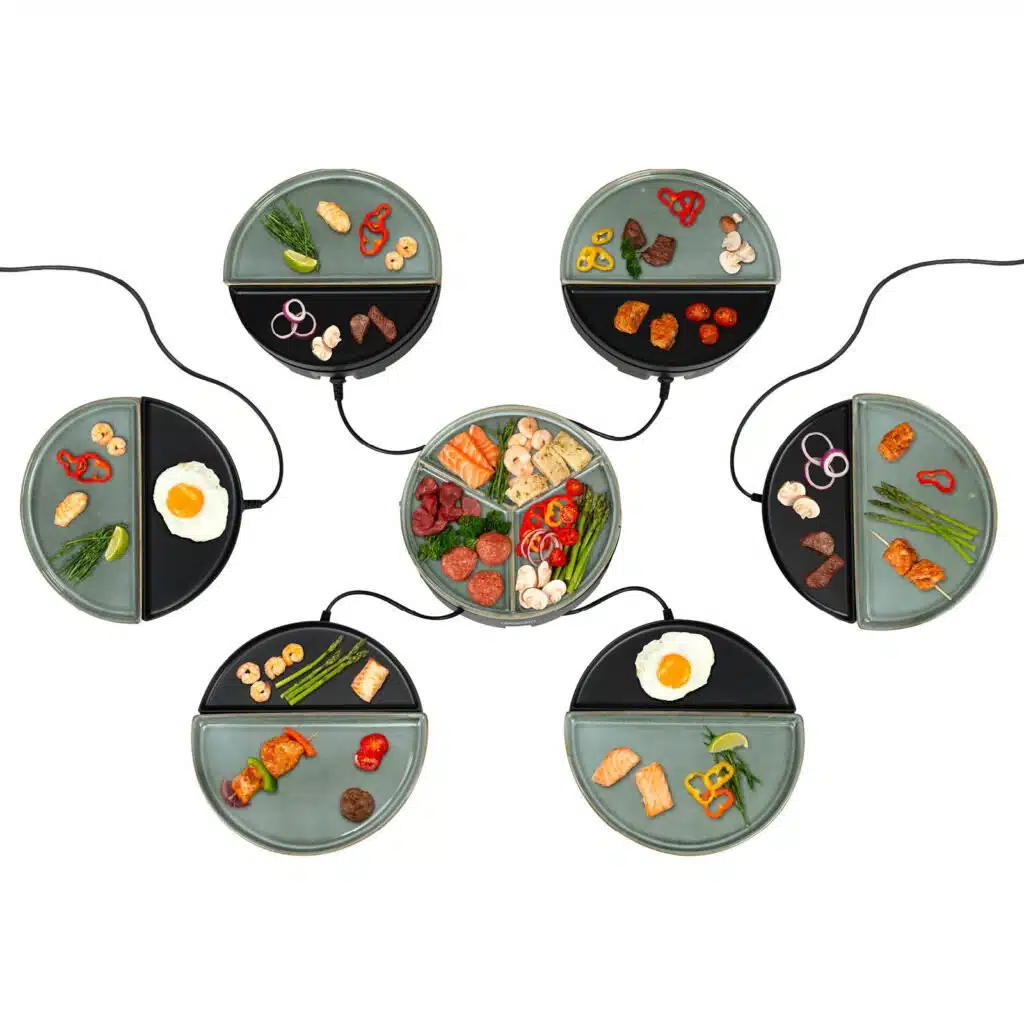 Chef’s Dinner Party – Gourmetstel – Glazed Grey – 6 personen – PFAS-vrij