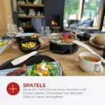 Chef’s Dinner Party – Gourmetstel – Glazed Grey – 6 personen – PFAS-vrij