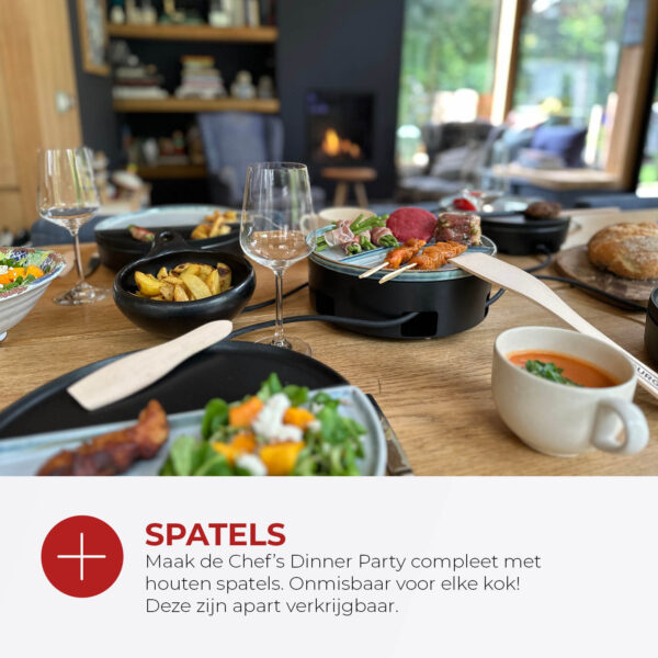 Chef’s Dinner Party – Gourmetstel – Glazed Grey – 6 personen – PFAS-vrij