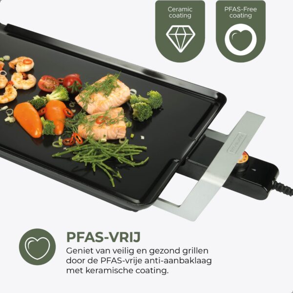De Plaat van Aad - Multifunctionele Grillplaat - Limited Edition - 46 x 30 cm