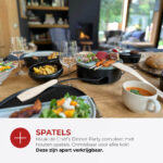 Chef’s Dinner Party – Gourmetstel – Glazed Grey – 8 personen – PFAS-vrij