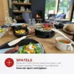 Chef’s Dinner Party – Gourmetstel – Glazed Grey – 8 personen – PFAS-vrij