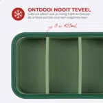 Frosti Bits – Soep en Saus Prep set – Siliconen Meal Prep Bakjes + Staafmixer Set