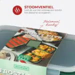 Frosti Bits – Soep en Saus Prep set – Siliconen Meal Prep Bakjes + Staafmixer Set